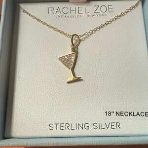 Rachel Zoe Martini Necklace New in box